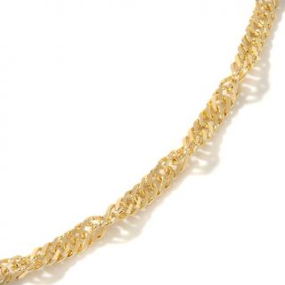 Technibond® Diamond Cut Singapore Chain 18 Necklace
