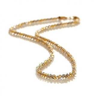  Jewelry Necklaces Chain MAJ® 10K Glitter 2 Tone 18 Chain Necklace