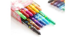 Hello kitty Mini 12 Colored Pencils Set, Kids art drawing supplies_02