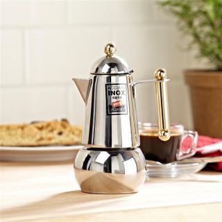  Itaca 2 Cup Stainless Steel Stovetop Espresso Coffee Maker