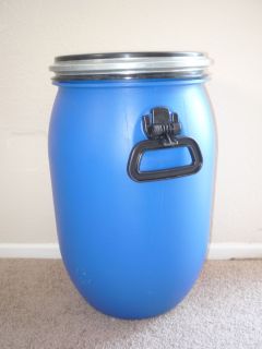  8 Gallon Barrel Drum Plastic Food Grade New