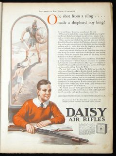 1932 American Boy Bound Volume Daisy Air Rifle Lionel Train Toy