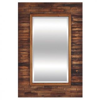  Home Décor Art & Wall Décor Mirrors Single Wood Mirror   24 x 35