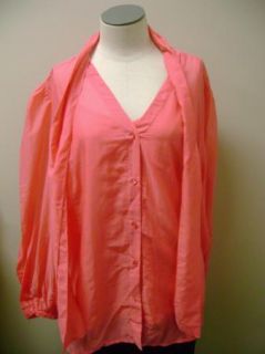 Elisabeth Hasselbeck Dialogue Bow Blouse w Camisole 22W
