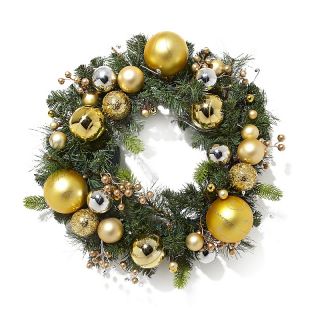 Winter Lane Winter Lane Battery Operated 24 LED Wreath with