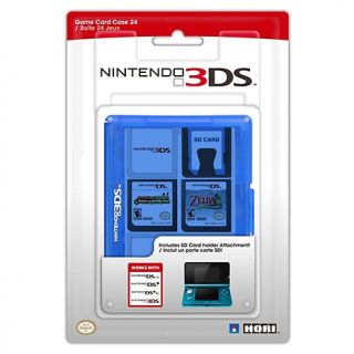  Gaming Nintendo 3DS Accessories 3DS Game Card Case 24 Blue Hori