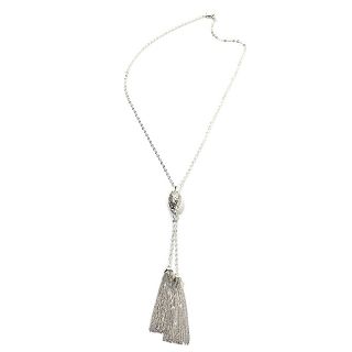  Necklaces Drop La dea Bendata Double Tassel Pendant Sterling Silver 26