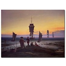  Landscape by Aert Van der Neer 32 x 22 Canvas Art Print