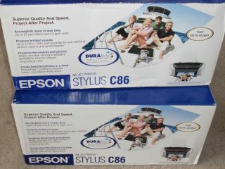 New Epson Stylus C86 Standard Inkjet Printer