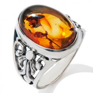  amber age of amber oval sterling silver ring rating 28 $ 19 95 s h