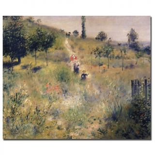  Renoir Path Through the Long Grass 1875 Canvas Art Print   32 x 26