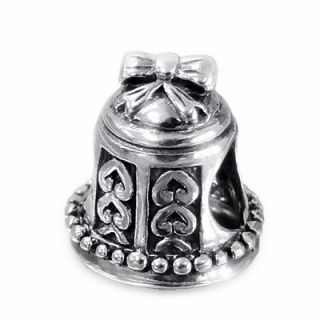  Silver Fits All Popular Brands of European Charm Bracelets Jewelry