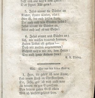 1834 Book Lutheran Elizabethtown Bernheim Baxter Hymns
