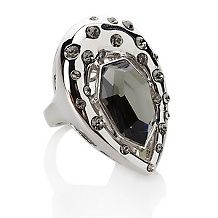  black diamond color crystal burnish ring $ 23 95 $ 49 95