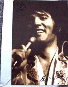 2006 Elvis Presley BIRTHDAY Greeting Card Signature Product American