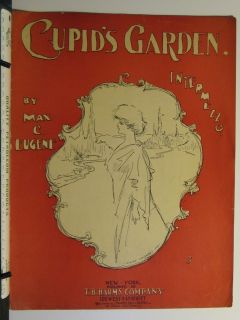 cupids garden by max c eugene intermezzo 1903
