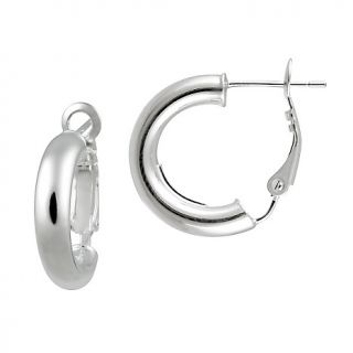   polished clutchless hoop earrings 34 d 2012020718133795~6740651w