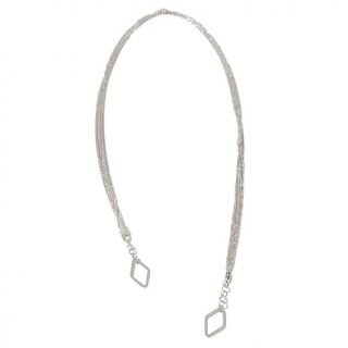 Sterling Silver Multi strand Lariat Sterling Silver 26 Necklace