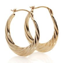 michael anthony jewelry graduated 10k hoop earrings $ 29 95