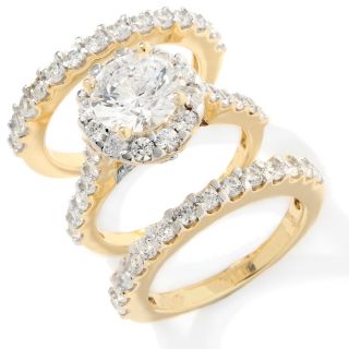  74ct absolute princess style 3 piece ring set rating 38 $ 99 95 or