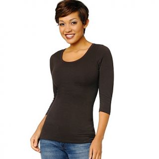  heather thomson yummie invisible 3 4 sleeve t shirt rating 2 $ 34 93 s