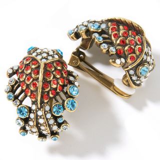 Jewelry Earrings Clip On Heidi Daus The Reel McKoi Crystal Clip