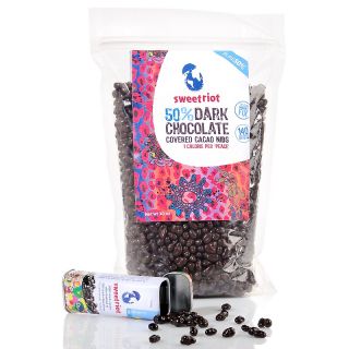Sweetriot sweetriot Chocolate Dipped Dark Cacao Nibs 30 oz. Refill Bag