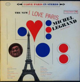  Michel Legrand I Love Paris Columbia CS 8440 VG