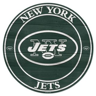  football fan nfl round wood sign jets rating 1 $ 37 95 s h $ 8 95
