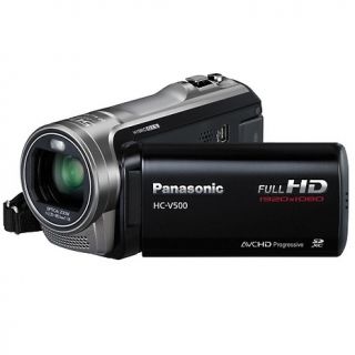 Panasonic CE   Bundle V500 1080p, 38X Optical Zoom, Full HD Camcorder