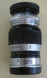 Vtg Leica 1948 Ernst Leitz Wetzlar DRP 35mm Camera w Case 4 Lenses