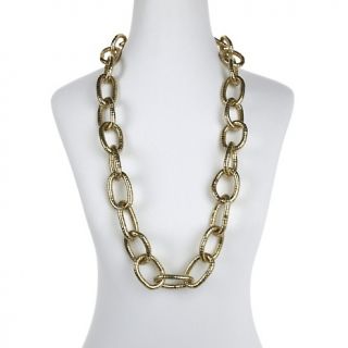  Jewelry Necklaces Statement BAJALIA Goldtone 38 Long Link Necklace