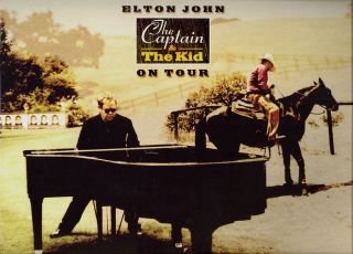 Elton John 2006 Captain The Kid Tour Concert Program Book