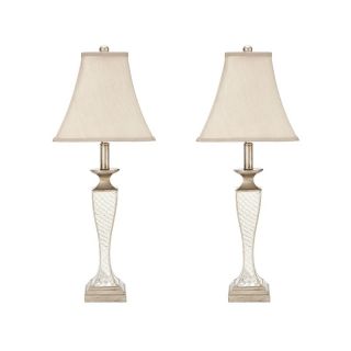 Safavieh Mirror Mosaic Set of 2 Desk and Table Lamps