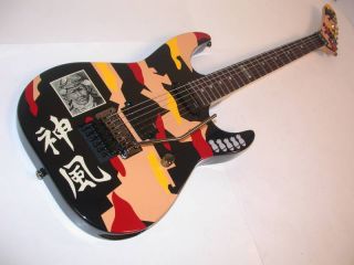 ESP LTD George Lynch Electric Guitar, Basswood Body, Kamikaze Graphic
