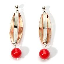 jay king red sea bamboo coral drop earrings $ 44 90 $ 69 90