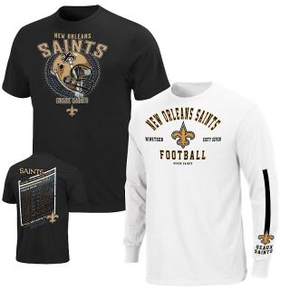 New Orleans Saints NFL 3 in 1 Long Sleeve T Shirt Combo at