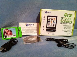 Ematic 4GB 3 Touch Screen  Video Player