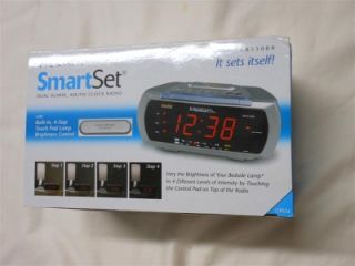 Emerson Research Smartset CKS3088 Dual Alarm Amfm Clock Radio