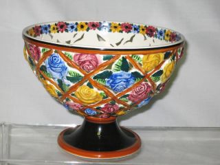 Antique Porcelain Hand Painted Emil Fischer Bowl