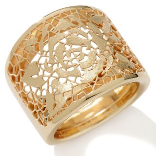  cut floral lace band ring rating 3 $ 219 95 or 4 flexpays of $ 54