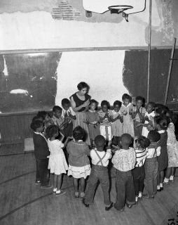 1957 4x5 Orig NEG Elbridge Keith Elementary School 873