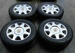 97 99 eldorado 16 chrome wheels rims tires set oem lkq