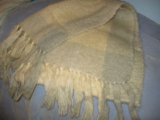 Irish Wool Shawl Hand Woven in Donegal, Ireland Warm and Lovely