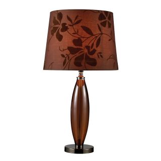 Fairview Bronze and Coffee Plated Table Lamp   22in