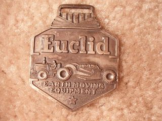 Euclid Scraper Dump Truck Watch Fob EU 37