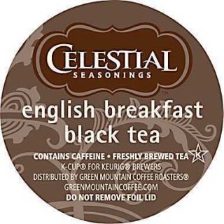 90 Keurig K Cups Celestial English Breakfast Black Tea