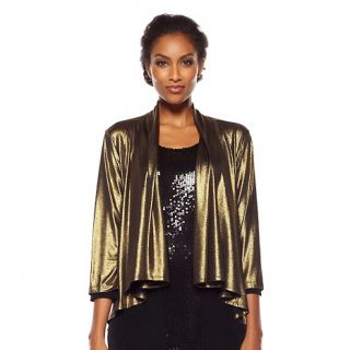  brand open front shimmer jacket rating 3 $ 56 90 s h $ 7 22 size xs