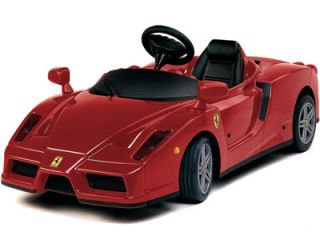  Enzo Ferrari Electric Battery Operated Kid Ride 4 Wheel Car Red