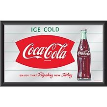 coca cola refreshing new feeling horizontal mirror $ 59 95
